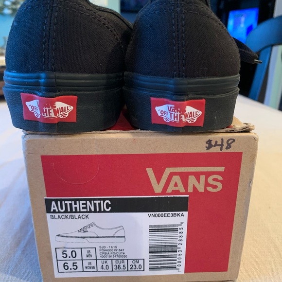 Vans Authentic black sneakers - Picture 3 of 3